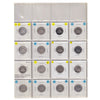 Estate Lot of 193x 2000-2021 Canada 5-cents in Blue Binder (sold as-is)