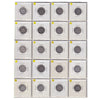 Estate Lot of 193x 2000-2021 Canada 5-cents in Blue Binder (sold as-is)