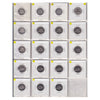 Estate Lot of 193x 2000-2021 Canada 5-cents in Blue Binder (sold as-is)