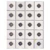 Estate Lot of 193x 2000-2021 Canada 5-cents in Blue Binder (sold as-is)