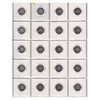 Estate Lot of 193x 2000-2021 Canada 5-cents in Blue Binder (sold as-is)