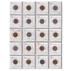 Estate Lot of 185x 1886-2010 USA Decimal in Black Binder (sold as-is)