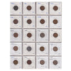 Estate Lot of 185x 1886-2010 USA Decimal in Black Binder (sold as-is)
