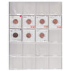 Estate Lot of 185x 1886-2010 USA Decimal in Black Binder (sold as-is)