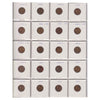 Estate Lot of 185x 1886-2010 USA Decimal in Black Binder (sold as-is)