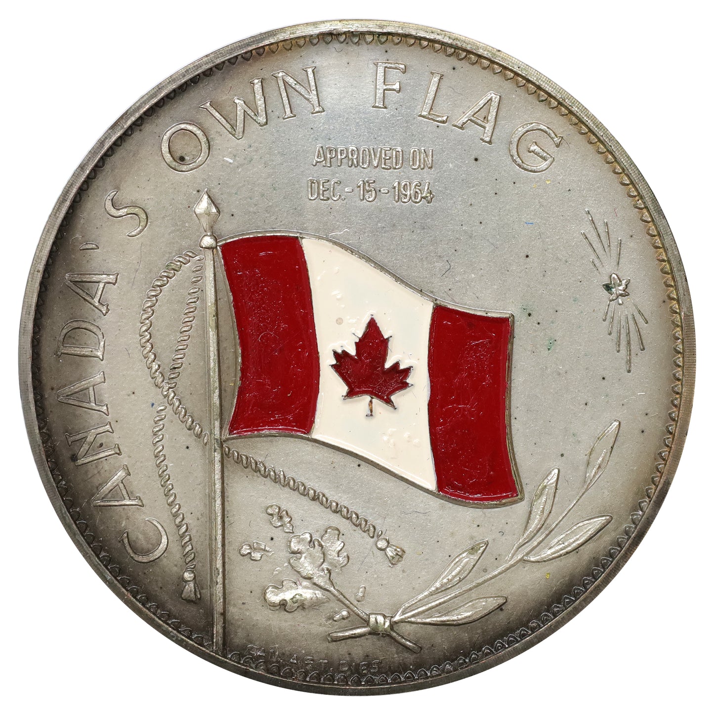 1964 Canada's Own Flag Lester B. Pearson Commemorative Medallion