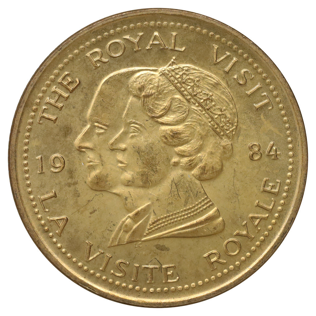 1984 Prescott, ON, Royal Visit 150th Anniversary Token