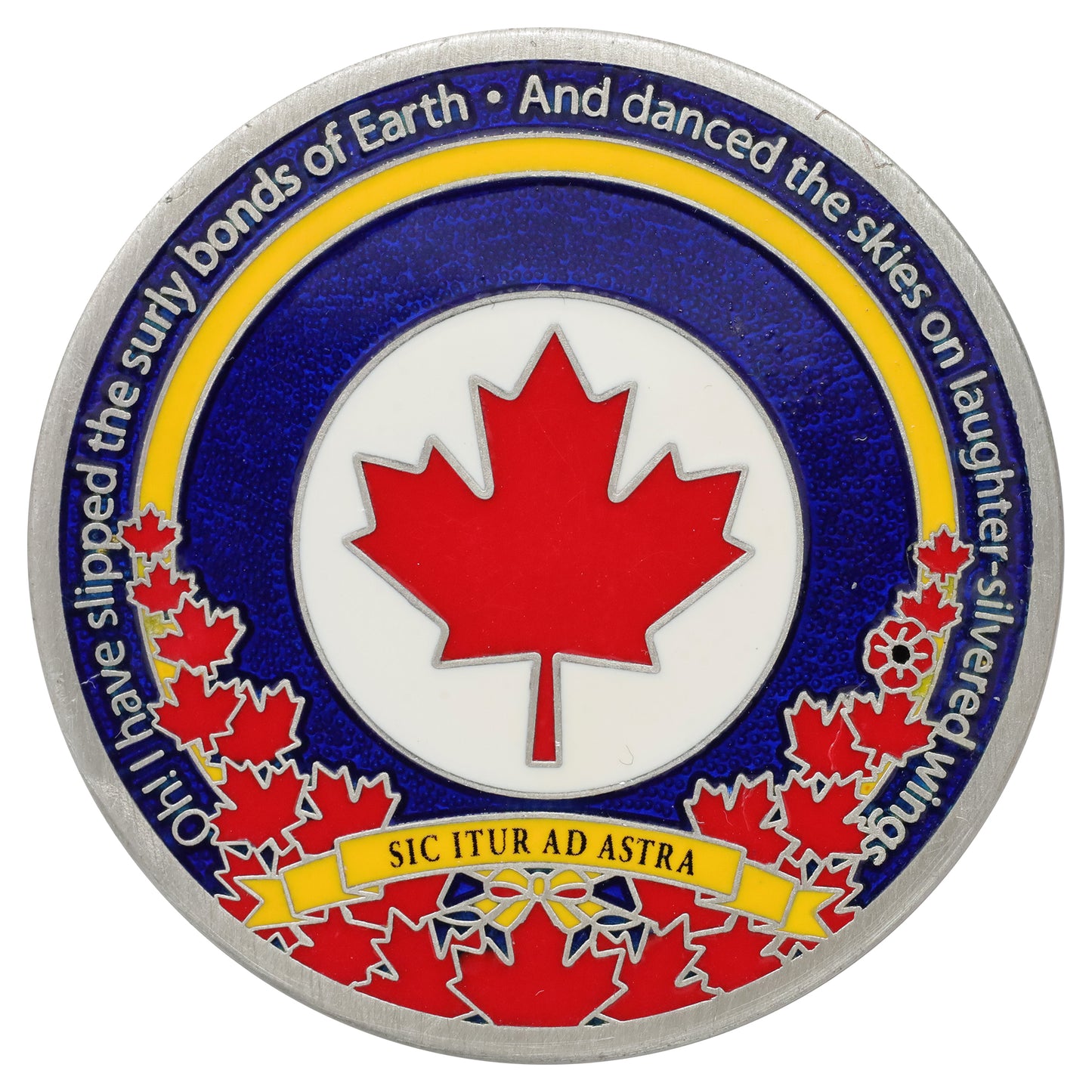 Royal Canadian Air Force "High Flight" Challenge Coin