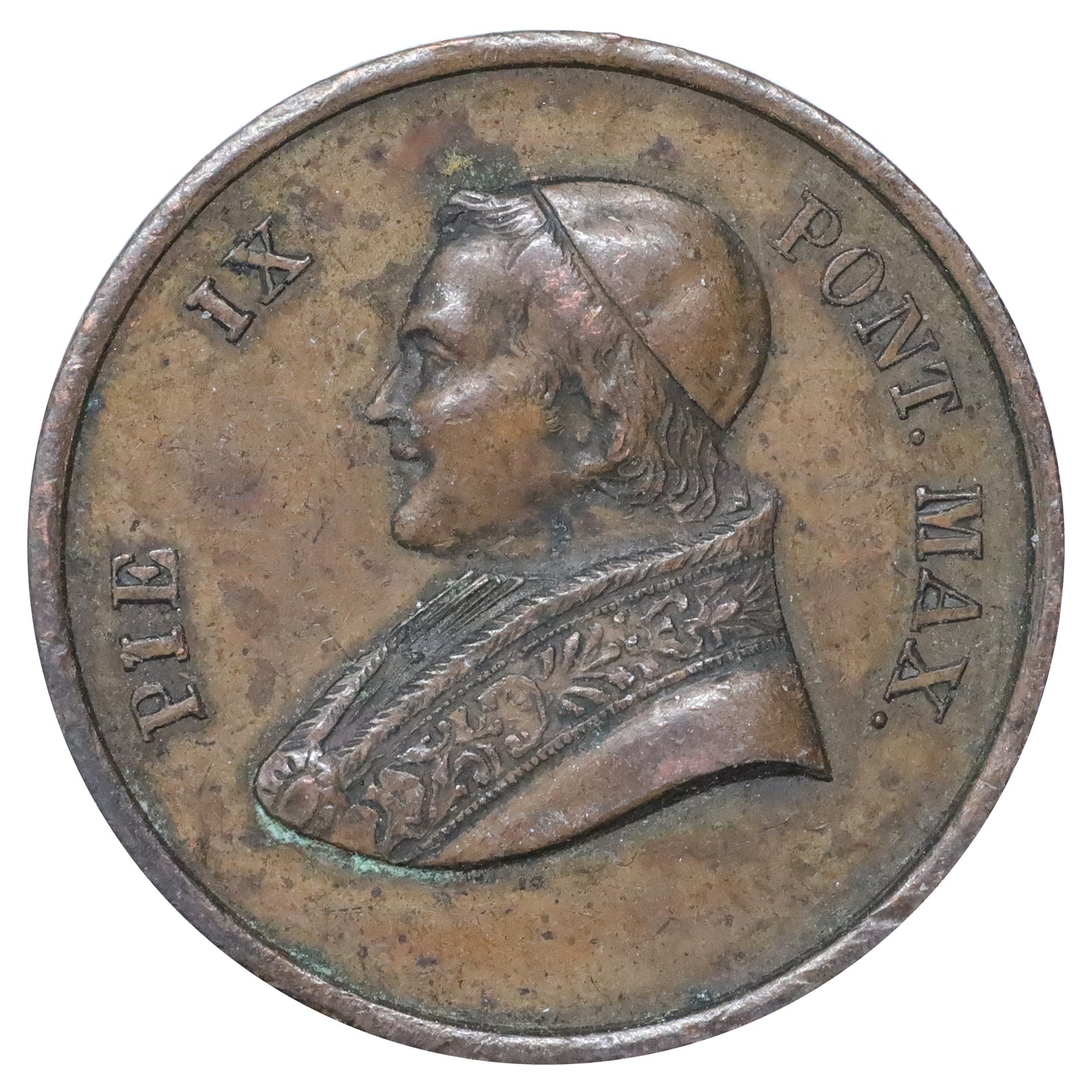 1849 Restoration of Pope Pius IX Papal Medal