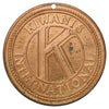 1965 Kiwanis International 50th Anniversary "We Build" Medallion