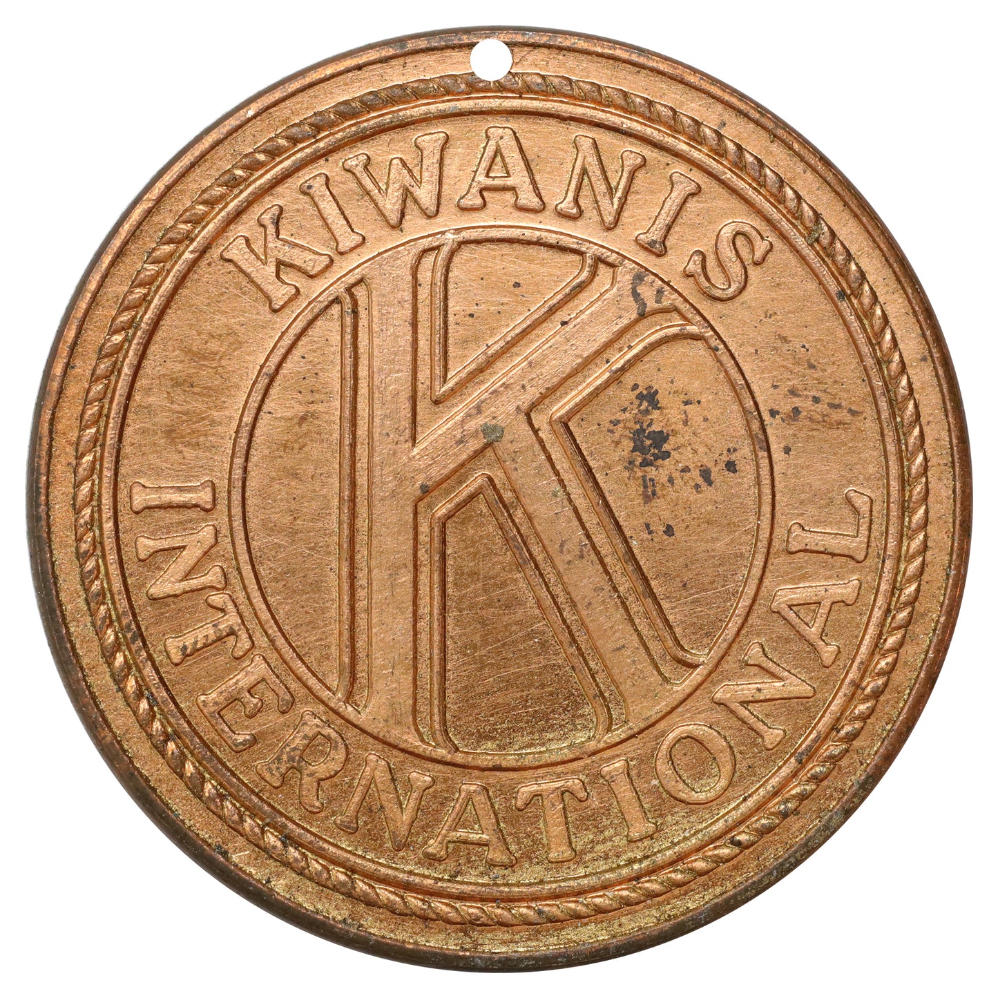 1965 Kiwanis International 50th Anniversary "We Build" Medallion