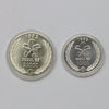 Pair of South Korea 1988 Olympic .900 Silver Coins, 2pcs