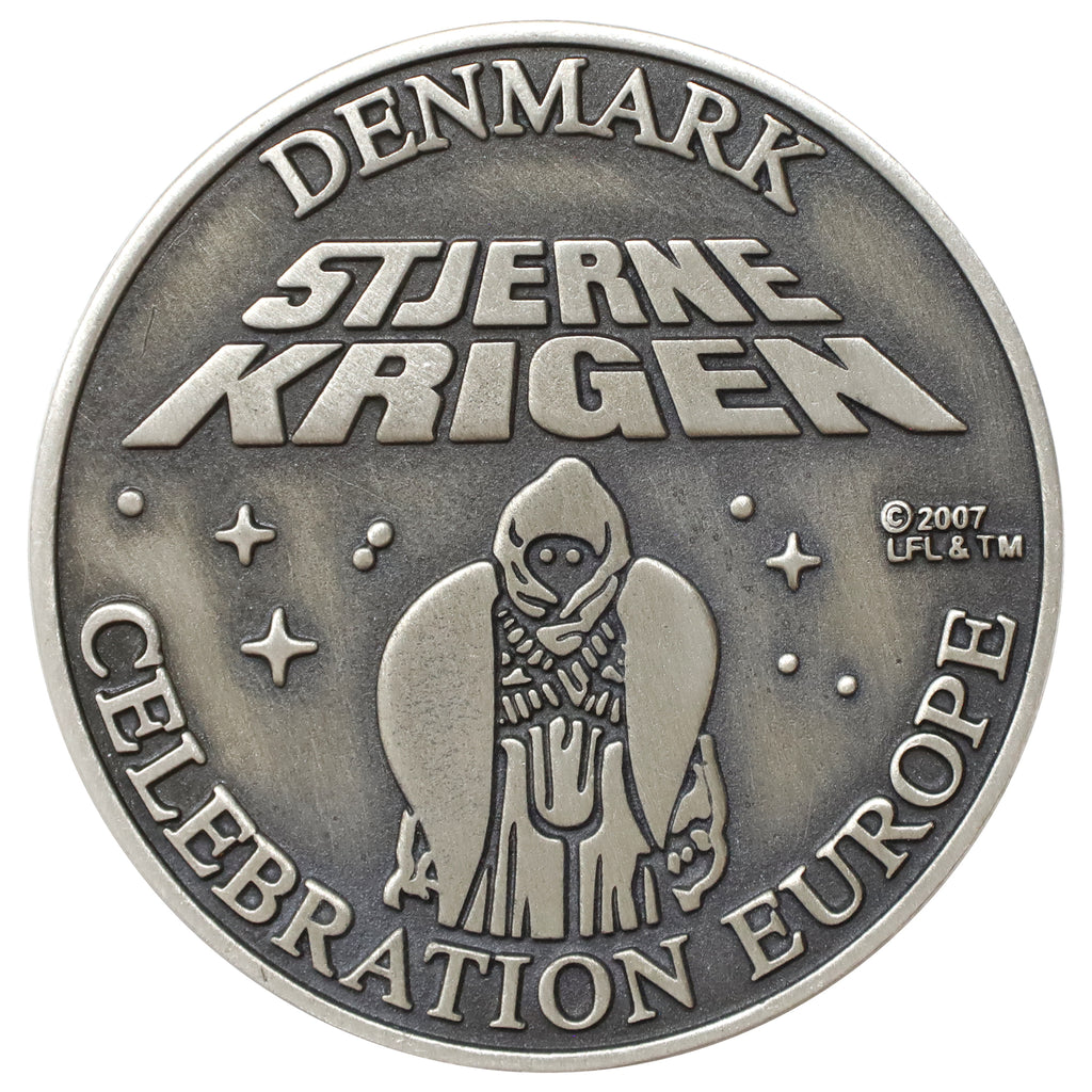 2007 Star Wars Celebration Europe Denmark Jawa 5 cm Medallion