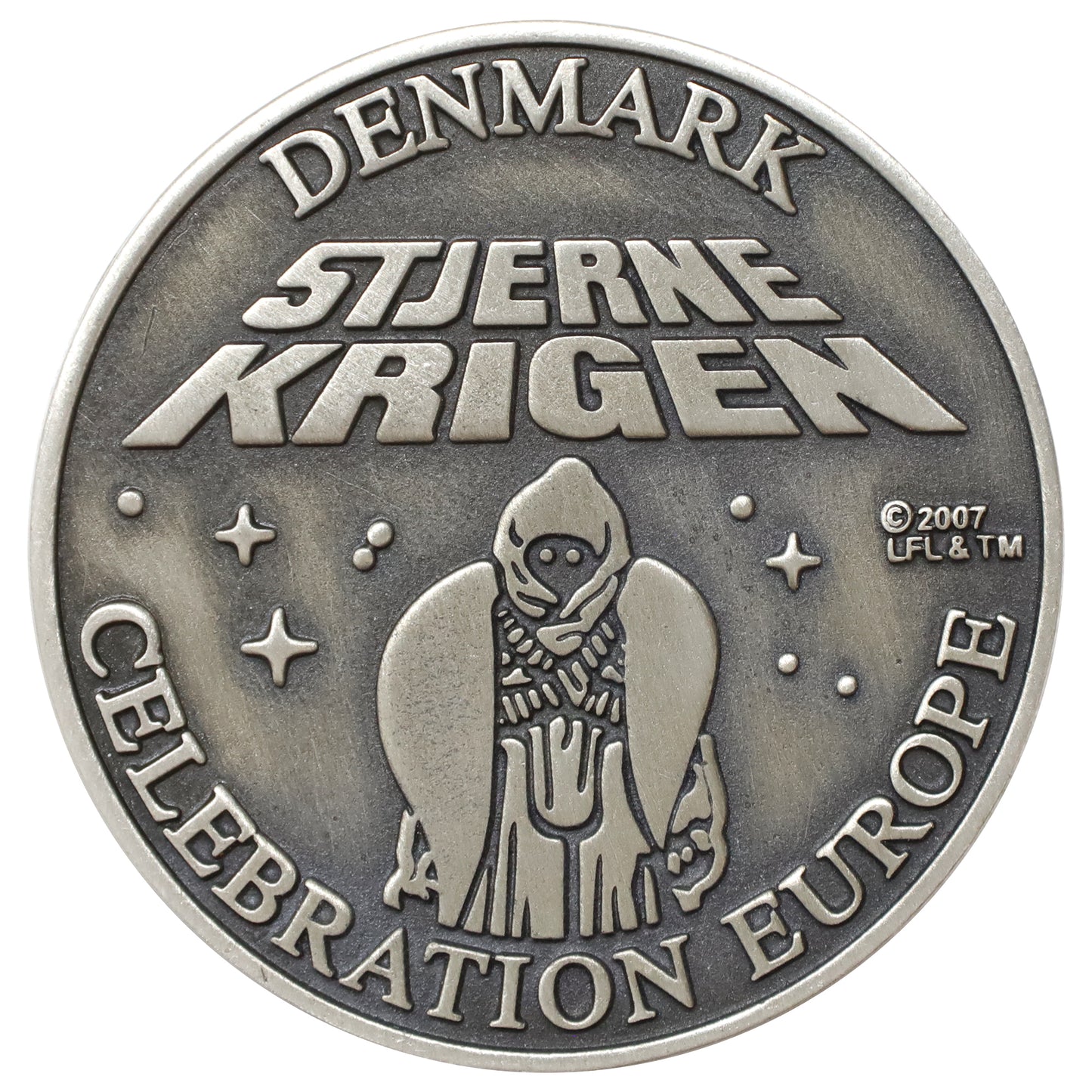2007 Star Wars Celebration Europe Denmark Jawa 5 cm Medallion