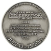 2007 Star Wars Celebration Europe Denmark Jawa 5 cm Medallion