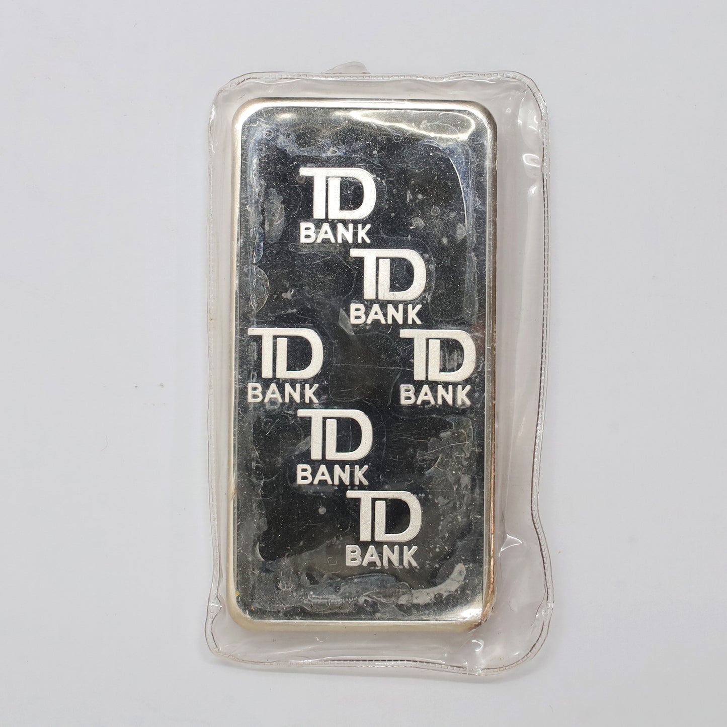 RARE Vintage JM Johnson Matthey 10oz. .999 Fine Silver Bar (No Tax) issues