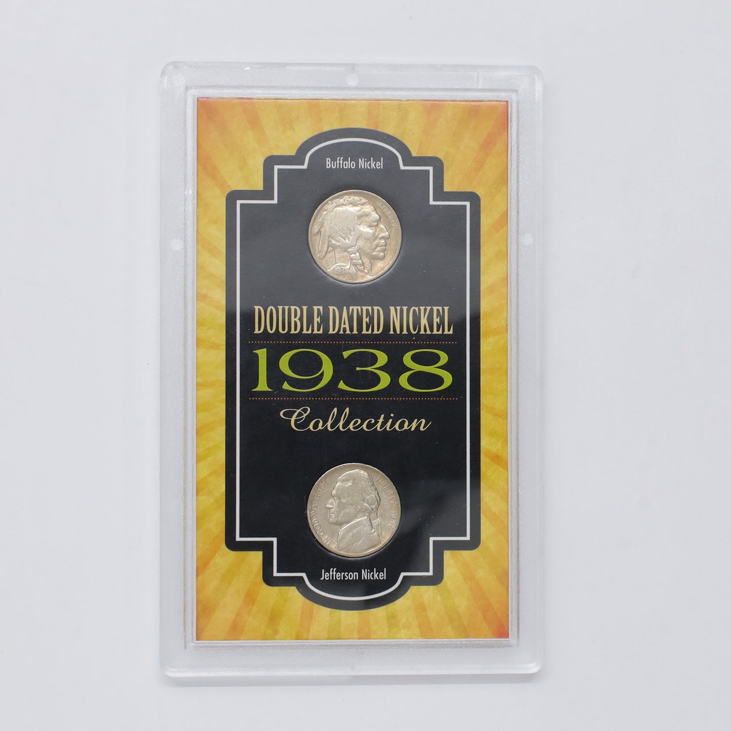 USA 1938 Double-Dated Nickel Collection (light wear)