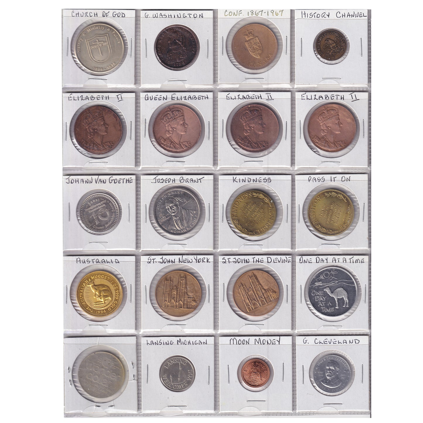 Group Lot of 58x Tokens - Gaming, Transit, Commemorative, and More! 58pcs