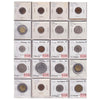 Group Lot of 60x 1809-1996 World Coins, Various Countries & Denominations, 60pcs