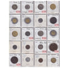 Group Lot of 60x 1809-1996 World Coins, Various Countries & Denominations, 60pcs