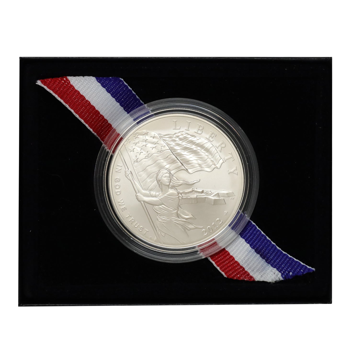 2012 USA Star-Spangled Banner Commemorative .900 Brilliant Uncirculated Silver Dollar