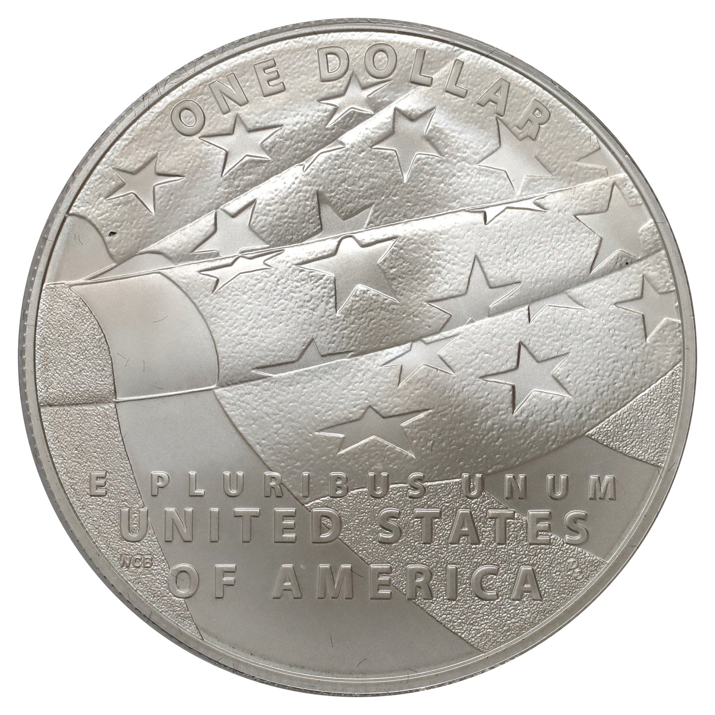 2012 USA Star-Spangled Banner Commemorative .900 Brilliant Uncirculated Silver Dollar