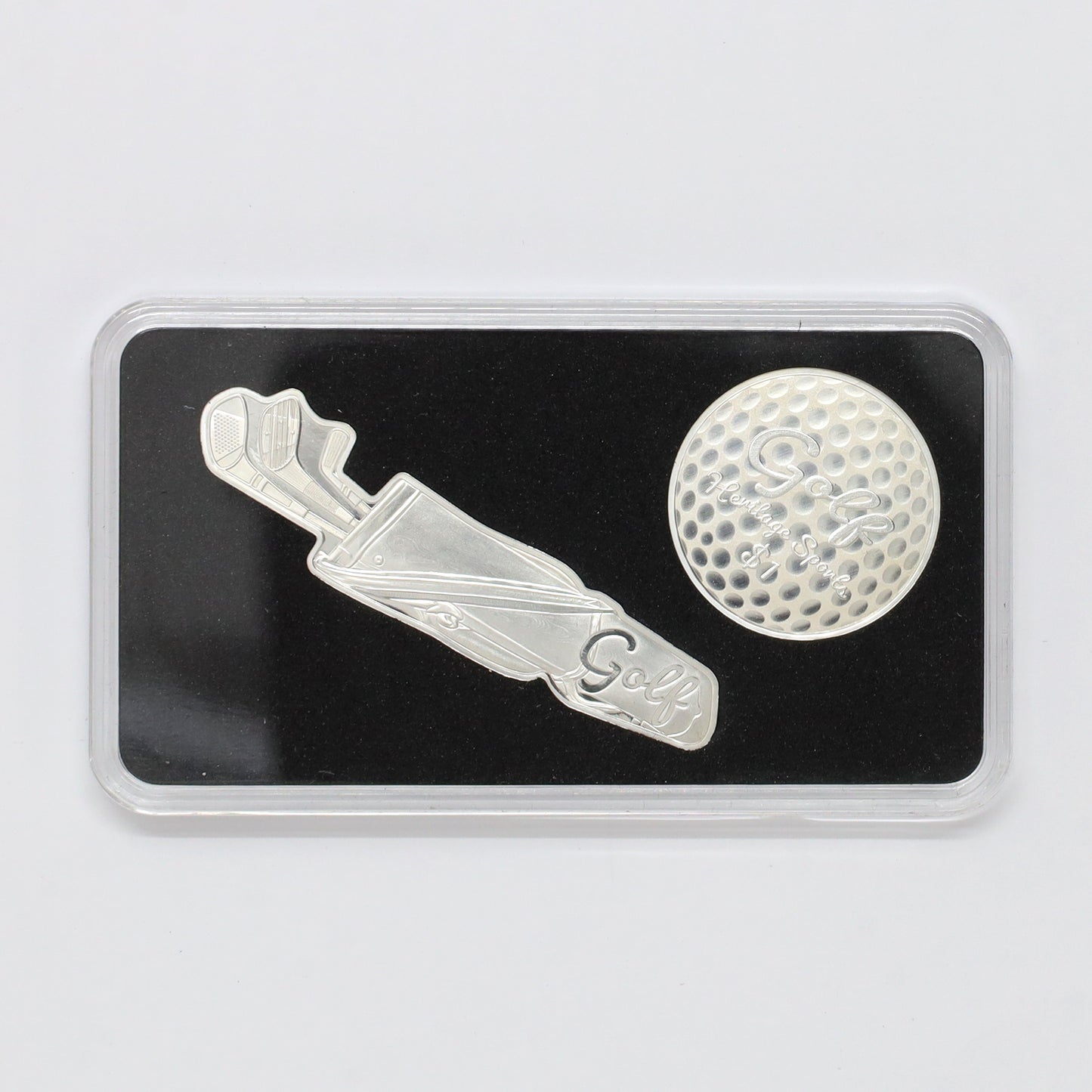 Heritage Sports Series: Gold 2-Coin .999 Fine Silver Set (No Tax)