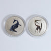 Pair of 2013 Canada 25-cent Prehistoric Creatures, 2pcs (minor issues)