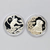 Pair of 2016 & 2018 Canada $15 Lunar Lotus Fine Silver Coins, 2pcs (No Tax) issues