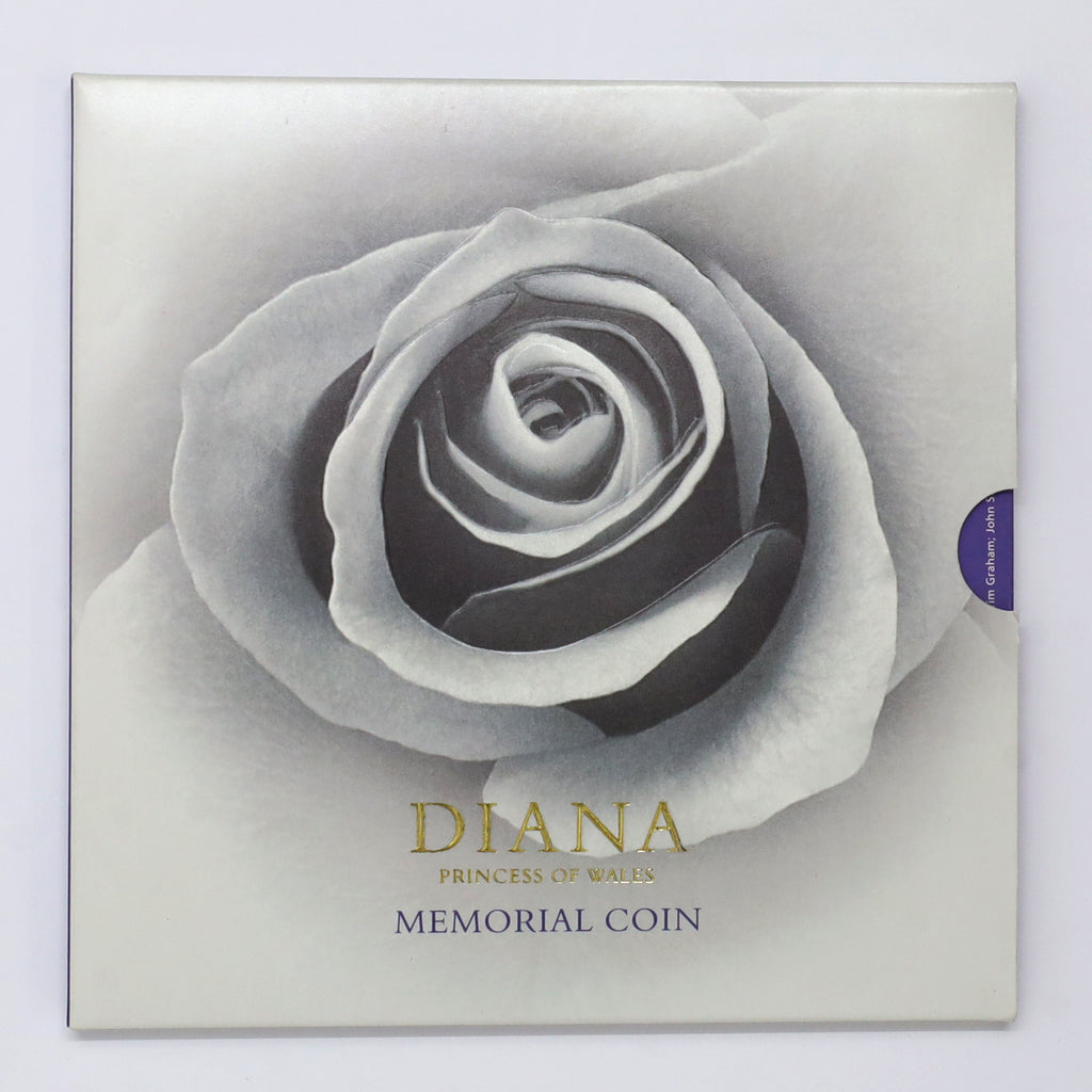 United Kingdom 1999 Diana Princess of Wales Memorial Crown Coin (minor wear)