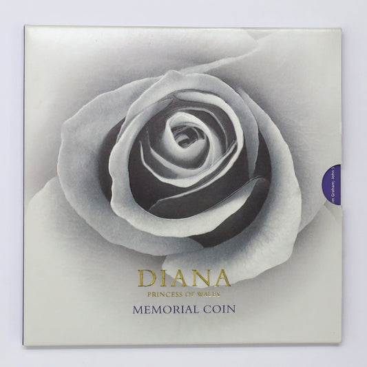 United Kingdom 1999 Diana Princess of Wales Memorial Crown Coin (minor wear)