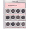 Estate Lot of 21x 1968-1986 Canada Nickel Dollars in Unisafe Album