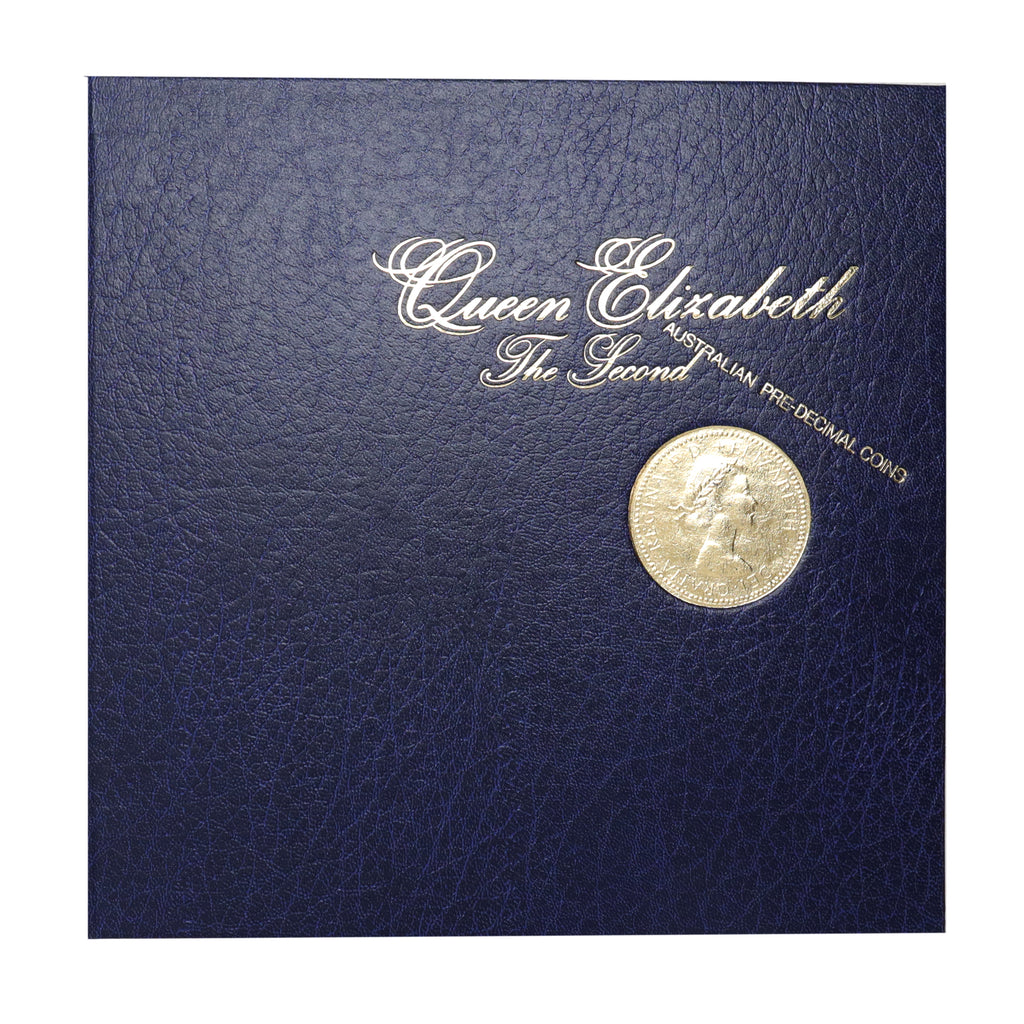 Australia 1989 Pre-Decimal Coinage 7-Coin Set in Folder (light wear)