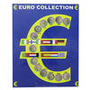 European Union 2002 Euro Collection 96-Coin Set in Display Folder (light wear)