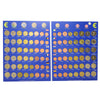 European Union 2002 Euro Collection 96-Coin Set in Display Folder (light wear)