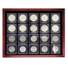 Estate Lot of 40x 1958-1994 Canada Silver, Nickel & Loon Dollars in Deluxe Wooden Case