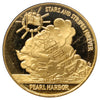 1991 Australia Pearl Harbor Gold-Plated Commemorative $20 Token