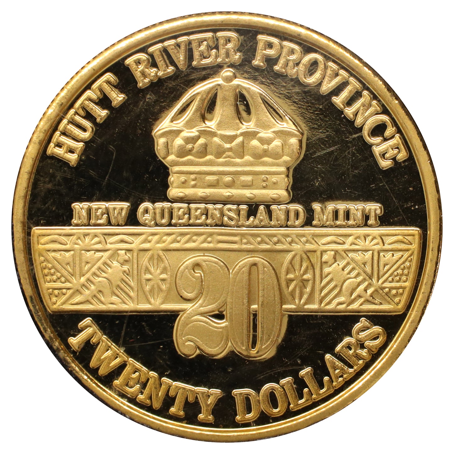 1991 Australia Pearl Harbor Gold-Plated Commemorative $20 Token
