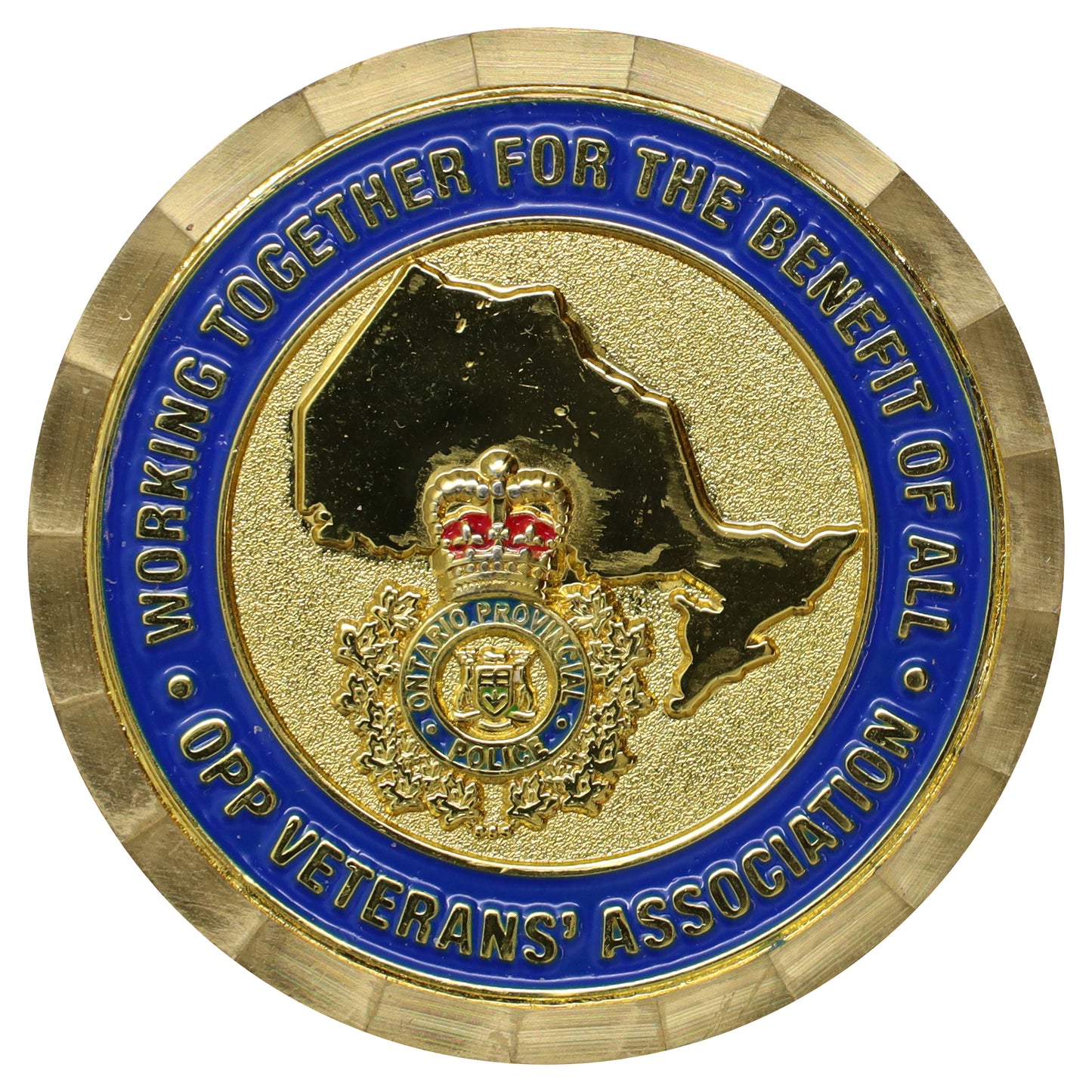 2019 Ontario Provincial Police 50th Anniversary Veterans' Association Challenge Coin