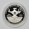 2013 USA 5-Star Generals Commemorative Proof .900 Silver Dollar with Display Case