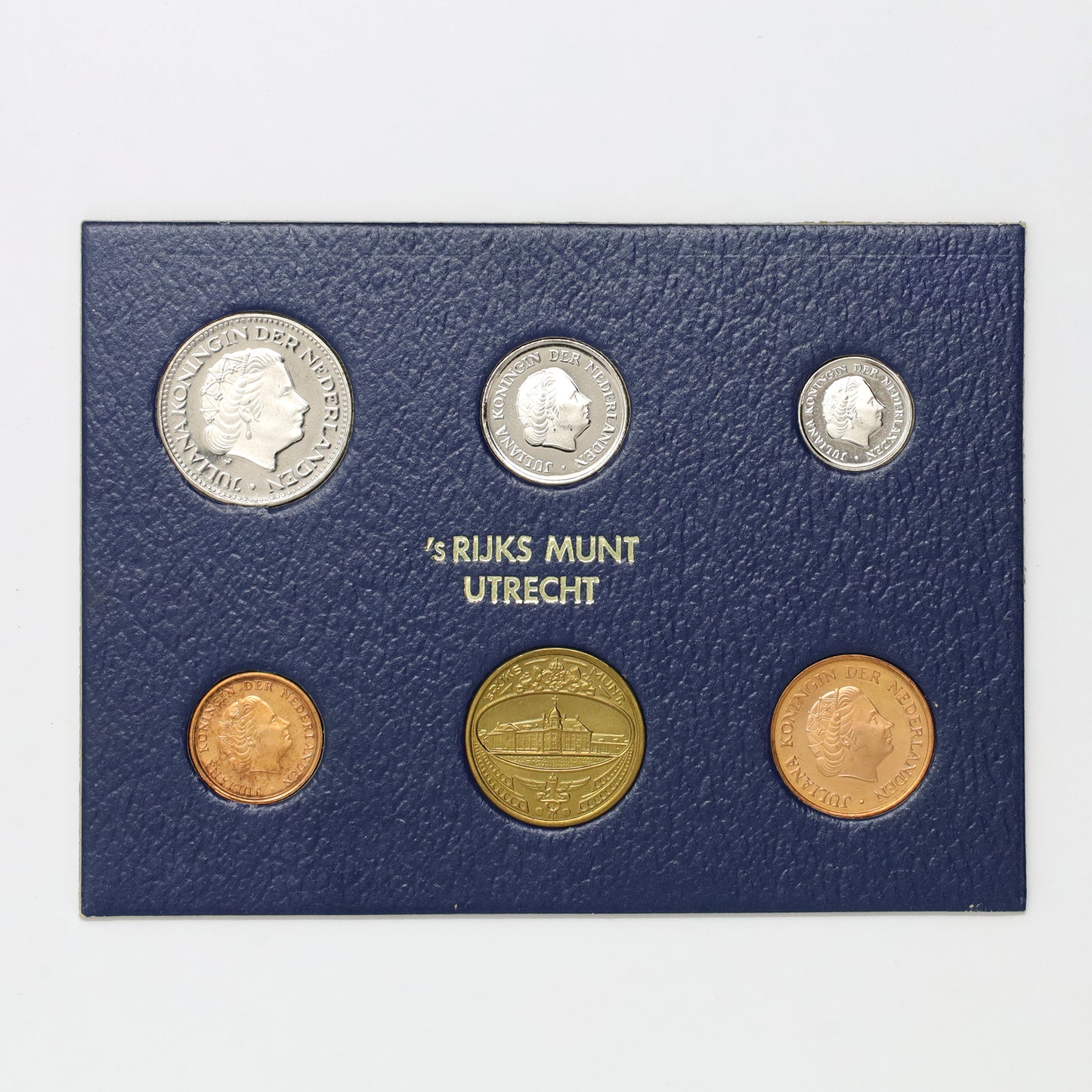 Netherlands 1977 5-Coin & Token Mint Set in Presentation Card (issues)