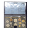 France 1984 12-Coin Mint Set in Presentation Folder (light wear)