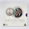 United Kingdom 2011 Prince William Catherine Middleton Official Royal Wedding Coin