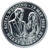 United Kingdom 2018 Prince Harry Meghan Markle Official Royal Wedding Coin
