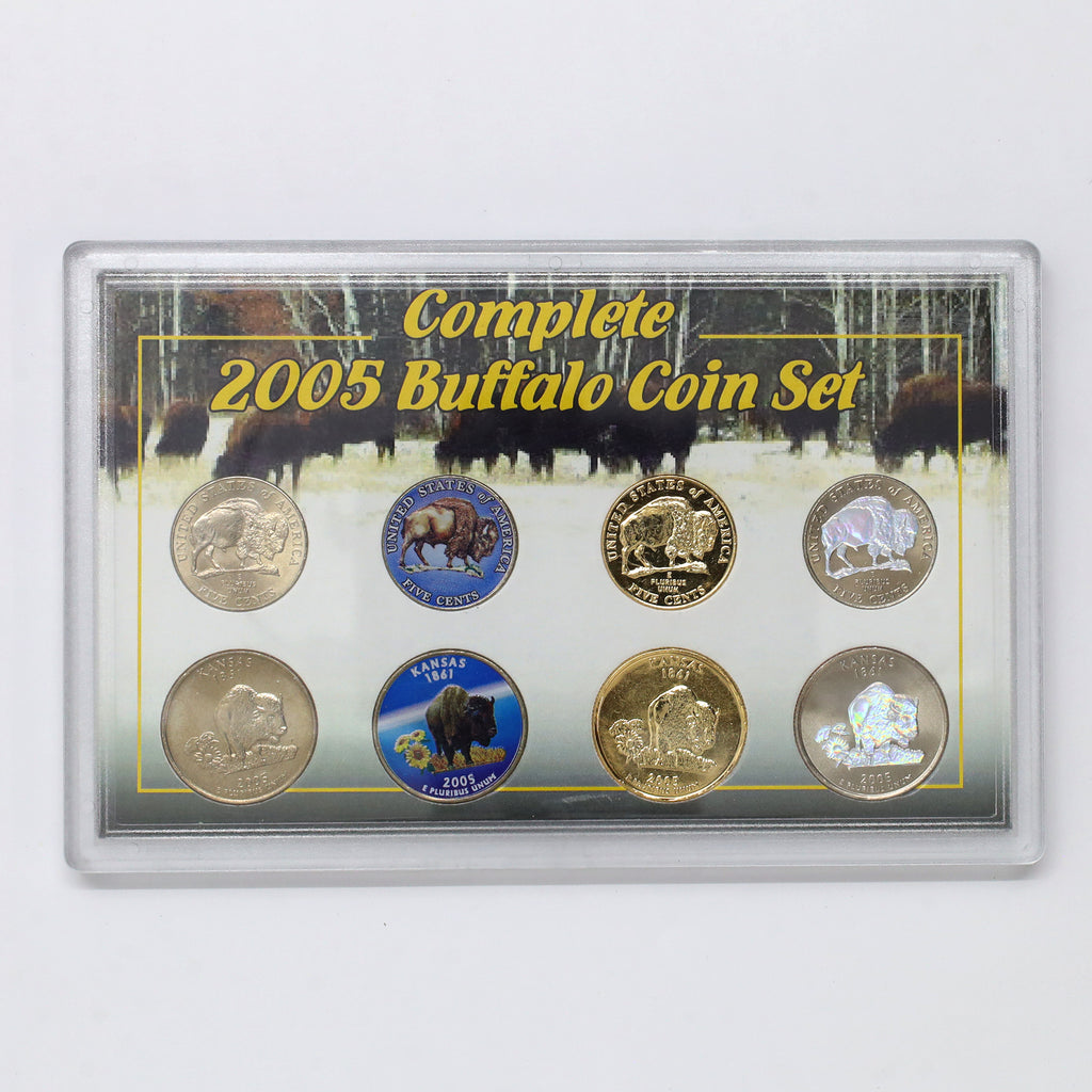 2005 USA Buffalo Coin Set (light wear)