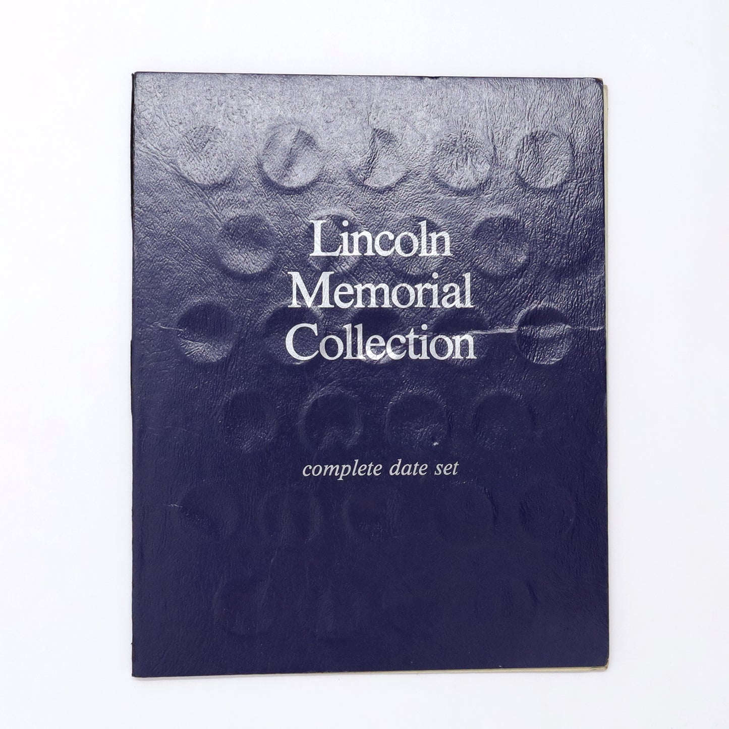 USA 1959-1982 Complete Set of Lincoln Memorial Copper Pennies in Official Album (wear)