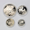 South Africa 2006 Wildlife Series 4-Coin Sterling Silver Proof Set: Black-Backed Jackal