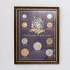 United Kingdom Royal Windsor Collection Pre-Decimal British 9-Coin Set in Frame