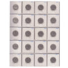 Estate Lot of 286x 1970-2017 Canada 25-cents in Black Binder