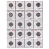 Estate Lot of 286x 1970-2017 Canada 25-cents in Black Binder